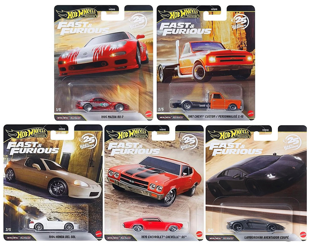 HW-HNW46-956P – 1:64 Fast & Furious Premium 2026 P – Assortment