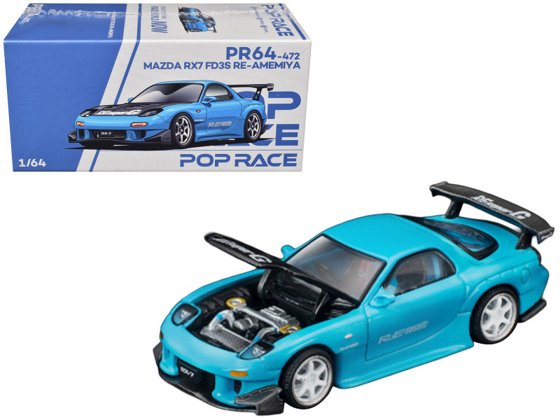 PR640472/EVENT – 1:64 MAZDA RX7 FD3S RE-AMEMIYA – Blue – 2026
